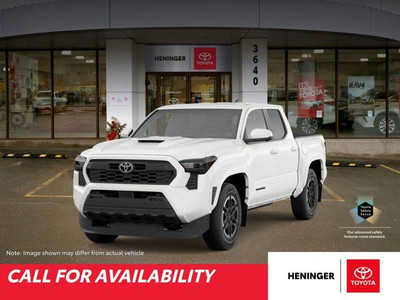 2024 Toyota Tacoma 4X4 Double Cab Short Bed TRD Sport+ Manual