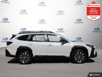 New Price! Odometer is 27073 kilometers below market average! White 2023 Subaru Outback Limited AWD... (image 5)