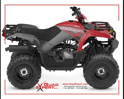 LITTLE BEAR, BIG PERFORMANCE. Proven Off‑Road performance and Grizzly‑styling with a new, larger dis...