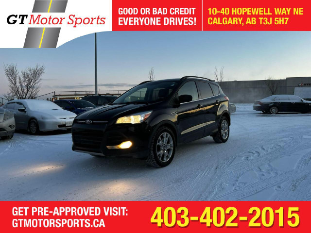  2014 Ford Escape SE 4WD | MOONROOF | NAVIGATION | $0 DOWN in Cars & Trucks in Calgary