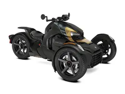 2025 Can-Am Ryker Sport Introducing the 2025 Can-Am Ryker Sport in stunning Gold! Experience the thr...