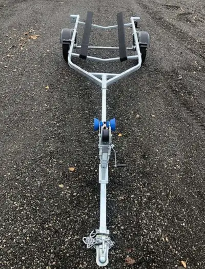 New Warrior Boat Trailers Warrior Trailer Specs: Finish: Galvanized Carrying Capacity: 1250 lbs. App...