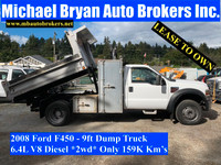 2008 FORD F450 - DUMP TRUCK *EX: MUNICIPAL* BLOW-OUT PRICE