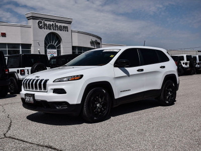 2016 Jeep Cherokee Sport SPORT COLD WEATHER GROUP ONE OWNER