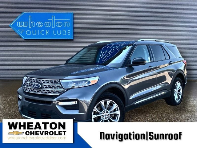 2021 Ford Explorer Limited Nav|Leather|Sunroof in Cars & Trucks in Red Deer