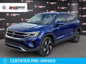 2024 Volkswagen Taos Highline | VW CERTIFIED | LEATHER SEATS | PANO-ROOF | NAVI | BEATS AUDIO | REMOTE START