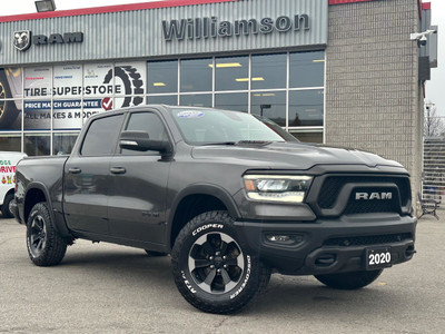 2020 RAM 1500 Rebel DIESEL | REBEL | LEATHER | ALPINE | NAVI