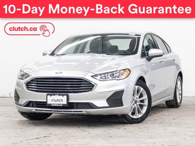 2019 Ford Fusion SE w/ SYNC 3, Rearview Cam, Dual Zone A/C