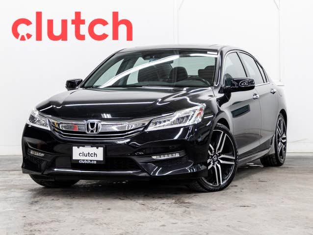 2016 Honda Accord Touring V6 w/ Apple CarPlay & Android Auto, Re in Cars & Trucks in City of Toronto