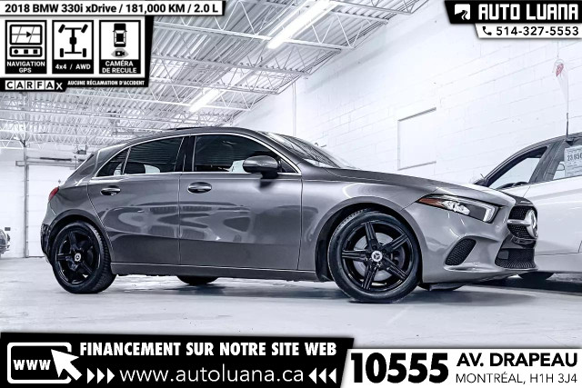 2019 MERCEDES-BENZ A-Class A250 4MATIC/TOIT/CARPLAY/CAM/33,000km in Cars & Trucks in City of Montréal