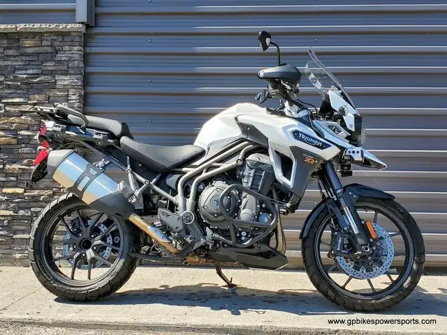 2017 Triumph Tiger Explorer XRX Crystal White in Street, Cruisers & Choppers in Oshawa / Durham Region - Image 3