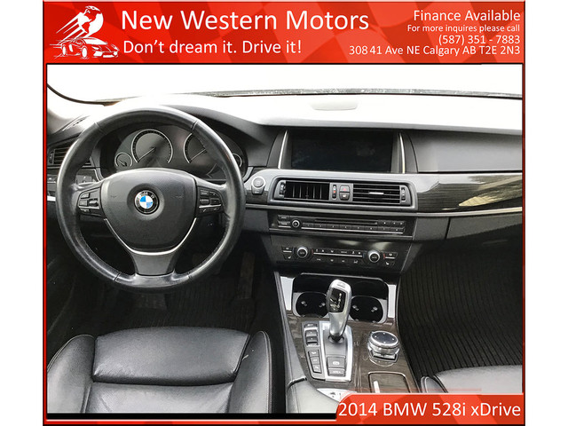  2014 BMW 5 Series 528i xDrive AWD/ LOW KMS! BT/ NAVI/ SUNROOF! in Cars & Trucks in Calgary - Image 2
