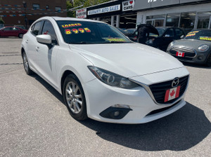 2015 Mazda 3 Sport GS BT REV CAM NAVI SUNROOF 4DR HATCH...PERFECT