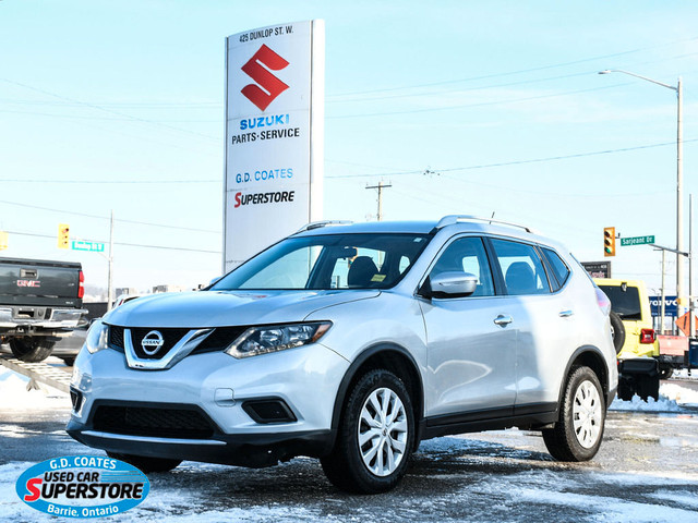  2014 Nissan Rogue S AWD ~Backup Cam ~Bluetooth ~Power Locks in Cars & Trucks in Barrie