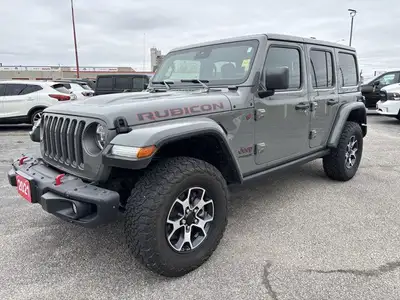 One Owner Trade In**Jeep**Wrangler**Rubicon**Unlimited**4x4**2.0L**Automatic**Leather Seats**8.4 Tou...
