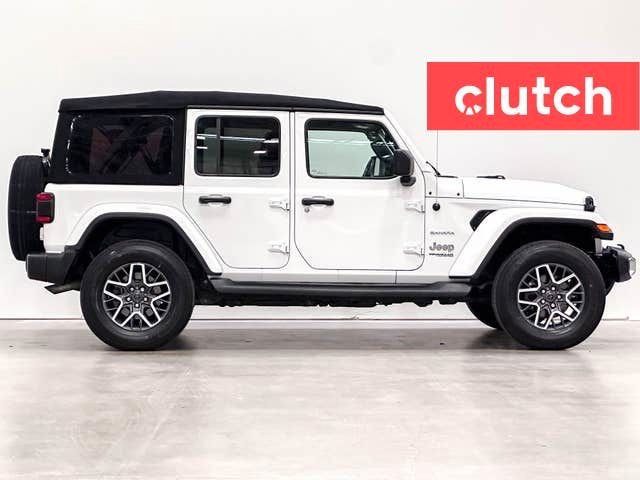 2021 Jeep Wrangler Unlimited Sahara 4X4 w/ Apple CarPlay, Heated in Cars & Trucks in City of Toronto - Image 4