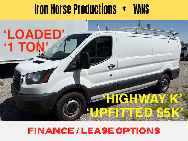 2017 FORD TRANSIT CARGO VAN T250 $5K UPFIT EXTENDED CAN FINANCE in Cars & Trucks in Calgary