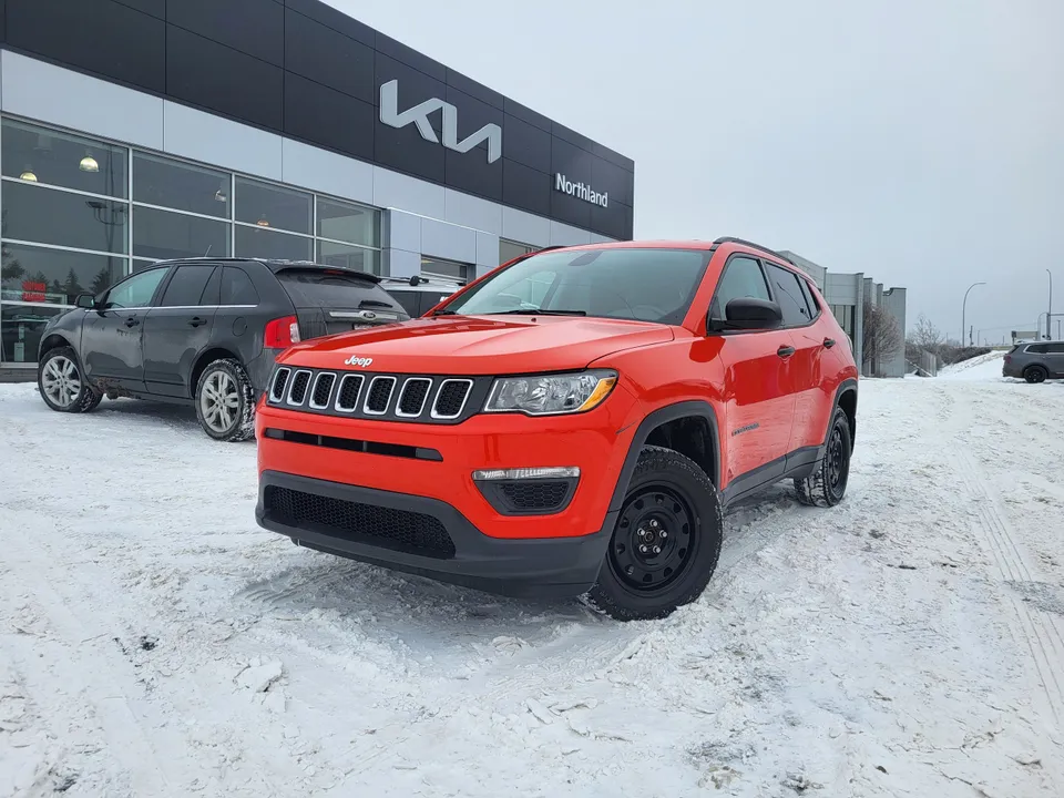 2018 Jeep Compass Sport 4X4 HEATED SEATS/STEERING, HITCH