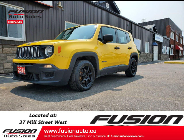  2015 Jeep Renegade Sport-1.4L TURBO-AFTERMARKET WHEELS in Cars & Trucks in Leamington