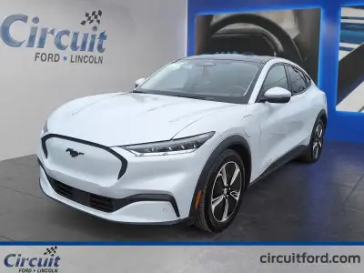 Traduire ceci en anglais: La Ford Mustang Mach-E 2021 avec batterie de 68 kWh se distingue par sa co...
