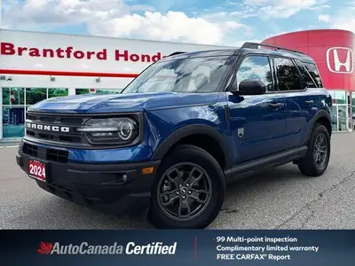 Experience the thrill of the open road in this 2024 Ford Bronco Sport Big Bend, boasting a spirited...