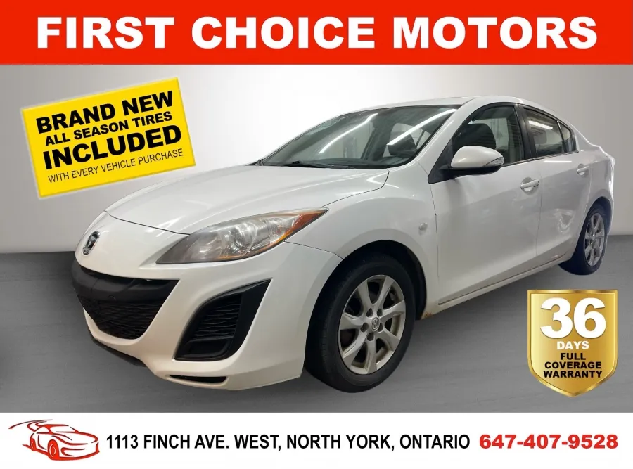 2010 MAZDA MAZDA3 GS ~AUTOMATIC, FULLY CERTIFIED WITH WARRANTY!!
