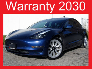2022 Tesla Model 3 RANGE PLUS +WARR 2030+LOADED