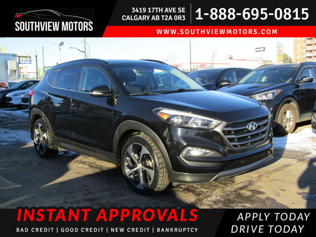  2016 Hyundai Tucson LIMITED AWD 1.6L TURBO B.S.A/NAV/CAM/PANORO in Cars & Trucks in Calgary