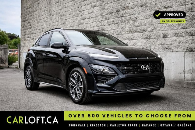 2023 Hyundai Kona 1.6T N Line AWD • HEATED SEATS • NAV • LANE KE in Cars & Trucks in Kingston