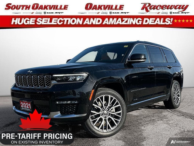 2021 Jeep Grand Cherokee L RESERVE | CARPLAY | LUXURY TECH GRP | in Cars & Trucks in Oakville / Halton Region