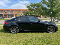 2018 LEXUS IS300 F-SPORT LEVEL 2 AWD. BLACK ON BLACK LEATHER INTERIOR. POWER SUNROOF. REAR VIEW CAME... (image 3)