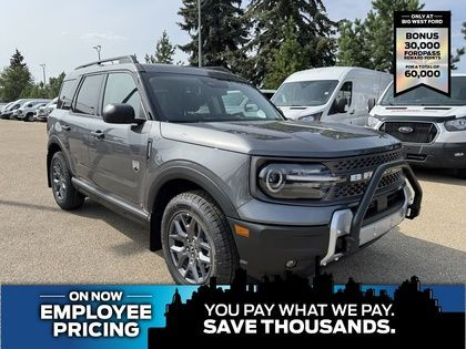 2025 Ford Bronco Sport BIG BEND - BLACK DIAMOND w/CONV. PKG & TO in Cars & Trucks in Edmonton