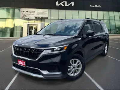 2024 Kia Carnival LX+ | 8-PASSENGER | AURORA BLACK | HEATED SEATS | POWER SLIDING DOORS | TOUCHSCREE...