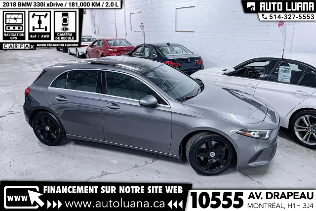 2019 MERCEDES-BENZ A-Class A250 4MATIC/TOIT/CARPLAY/CAM/33,000km in Cars & Trucks in City of Montréal - Image 2