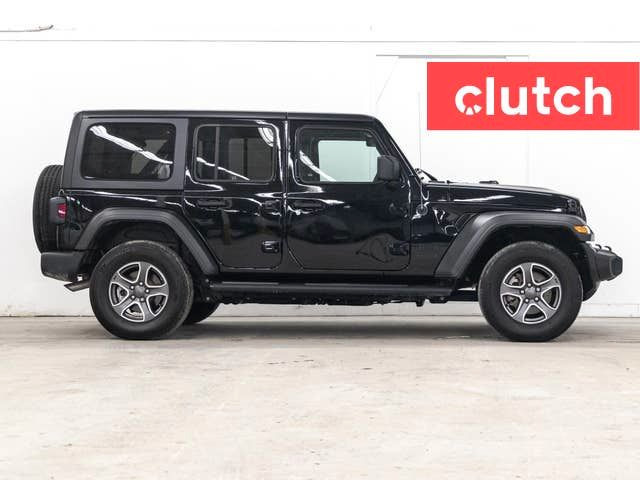 2022 Jeep Wrangler Unlimited Sport S 4WD w/ Uconnect4C, Dual Zon in Cars & Trucks in City of Toronto - Image 3