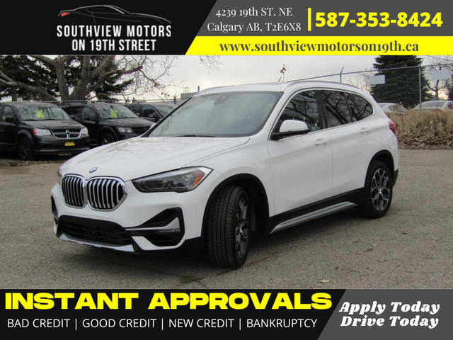 2021 BMW X1 XDRIVE 28i-NAV-LANE DEPARTURE-COLLISION DETECTION in Cars & Trucks in Calgary