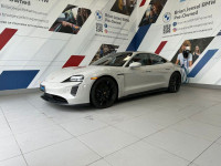 2022 Porsche Taycan GTS AWD 2-Speed Automatic Electric Motor EXTERIOR CHALK INTERIOR BLACK PREMIUM P... (image 4)