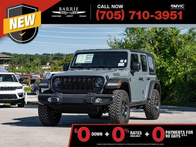 2025 Jeep Wrangler Willys in Cars & Trucks in Barrie