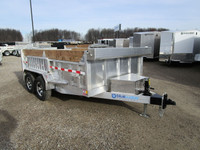 2024 Nordtek Aluminum Tandem Axle Dump Trailer 10,000lb - 82 x 1