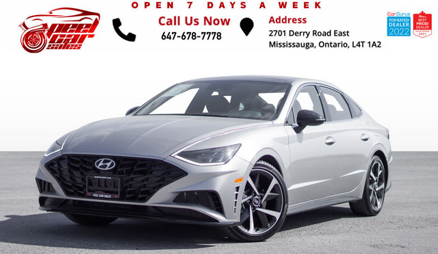 2022 Hyundai Sonata SPORT|PANORAMIC ROOF|APPLE CARPLAY, LEATHER  in Cars & Trucks in Oakville / Halton Region