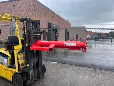 Telescoping Forklift Jib Boom Crane 4000 Lbs. The shorter boom length of this Forklift Crane is desi...