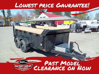 2024 Canada Trailers 6x12ft Dump Trailer