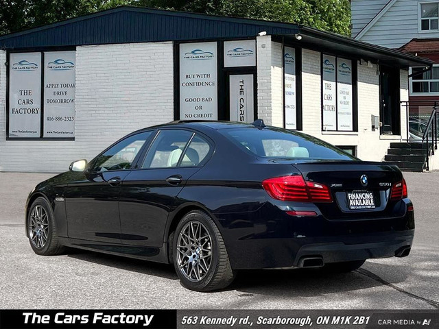 2016 BMW 5 Series 550i xDrive M-Sport - Luxury That Roars!! in Cars & Trucks in City of Toronto - Image 4