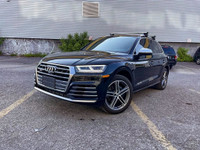 2018 Audi SQ5 3.0T Progressiv Toit ouvrant panoramique, longe...