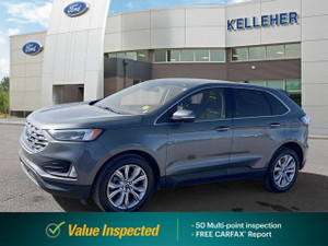 2022 Ford Edge Titanium | Clean Carfax | Htd Seats | FordPass Connect | Leather Seats