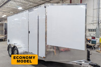  2024 Canadian Trailer Company 7x14 V Nose Cargo Trailer Economy