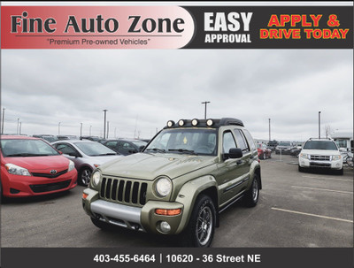 2004 Jeep Liberty 4X4 Renegade Leather Heated Seats Roof Lights 