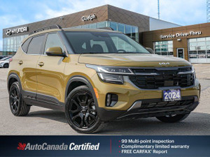 2024 Kia Seltos SX AWD | Fully Loaded! | Sunroof | Cooled Seats |S