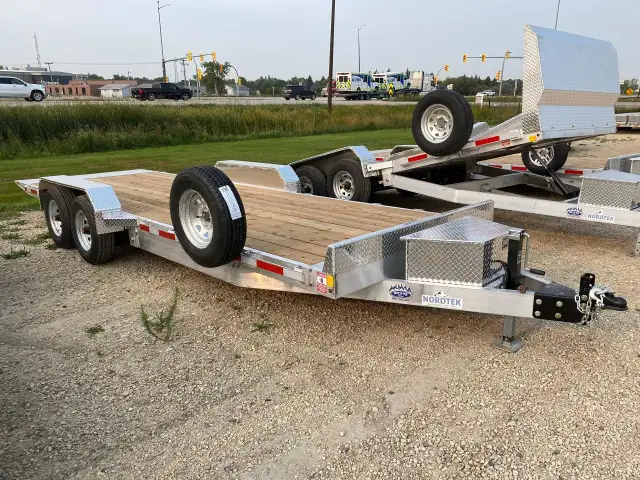 2025 Nordtek Car & Equipment Hauler Tilt 82" X 22' Nordtek Tilti in Travel Trailers & Campers in Winnipeg - Image 2