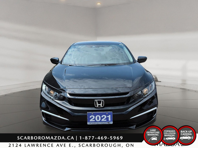 2021 Honda Civic Sedan LX|AUTO|1 OWNER|CLEAN CARFAX LX in Cars & Trucks in City of Toronto - Image 2